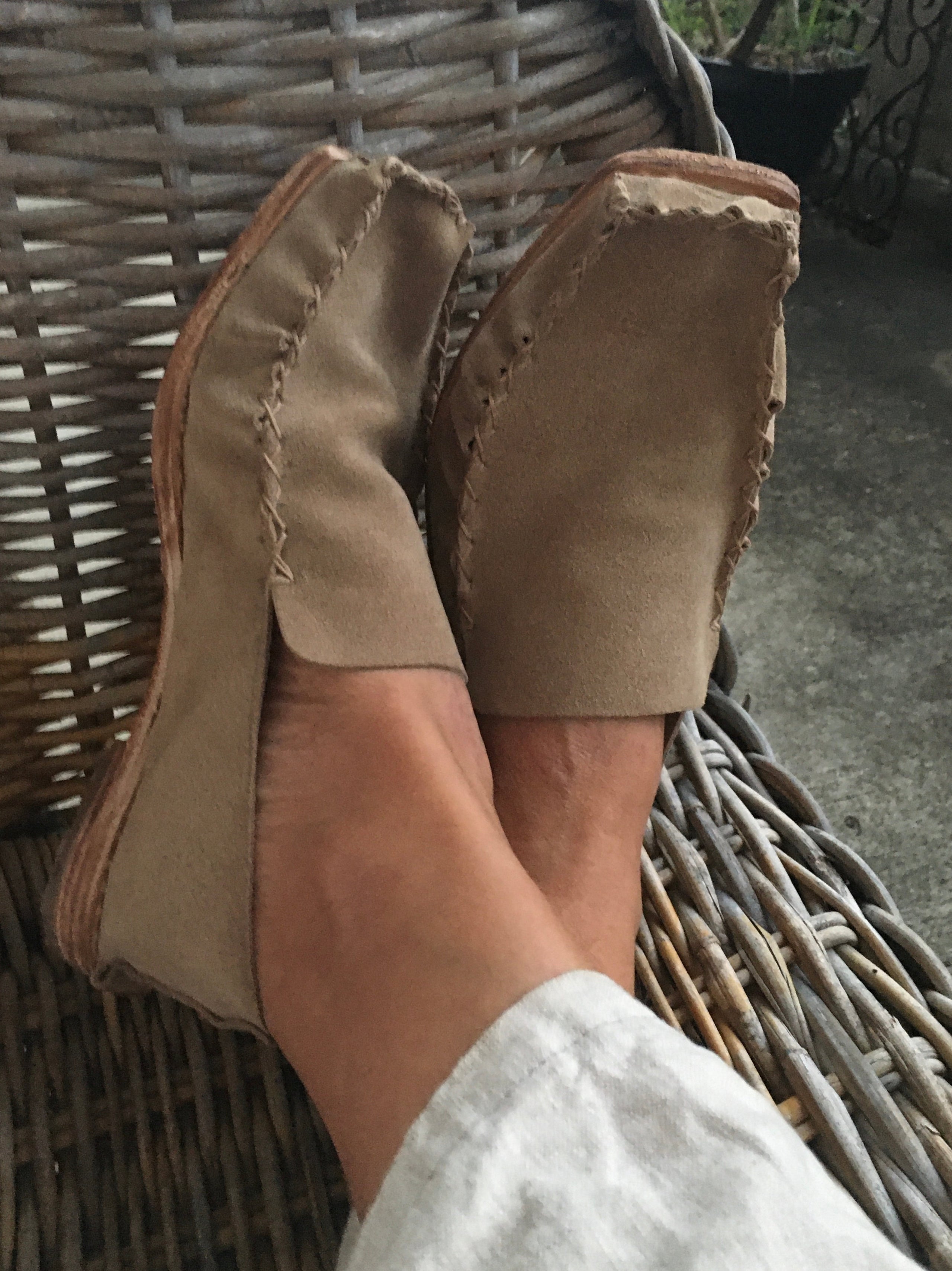Moccasins and medieval re enactment footwear Rachel Ayland